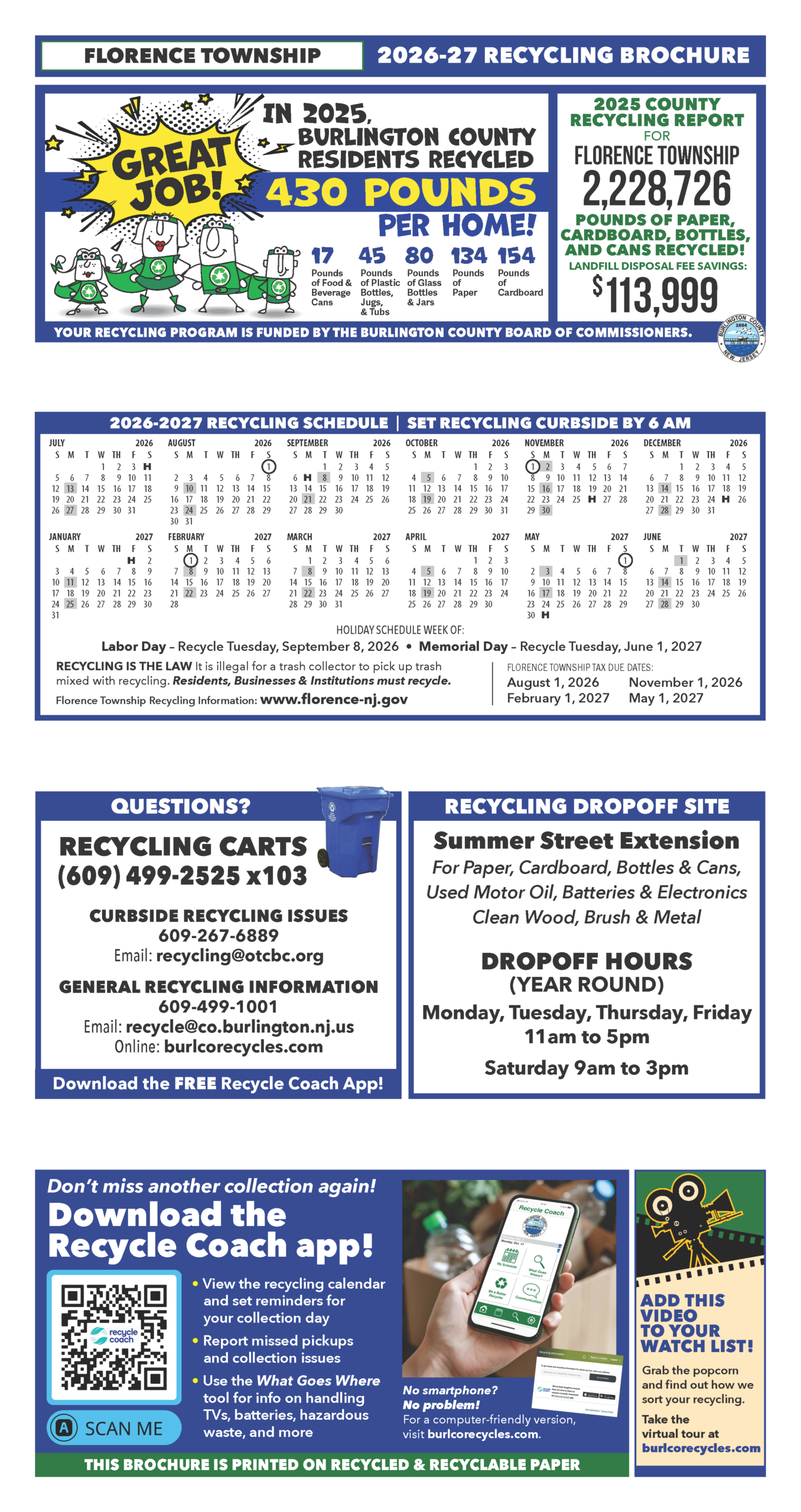 2026-27 Recycling Brochure JPG